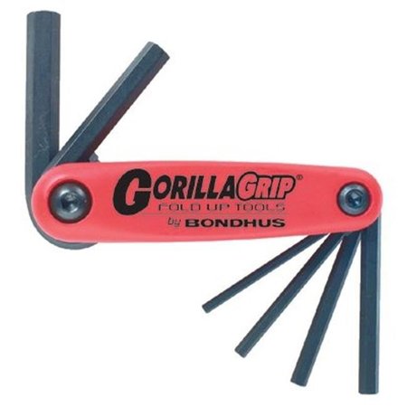 BONDHUS Bondhus 116-12595 3Mm-10Mm Gorilla Grip Fold-Up Set 116-12595